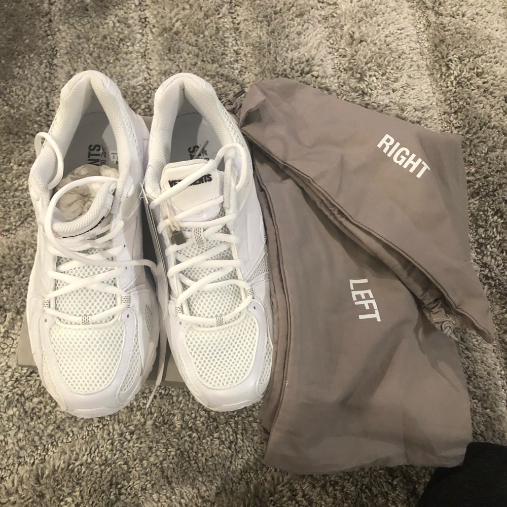 Vetements x Reebok White Spike Runner 200